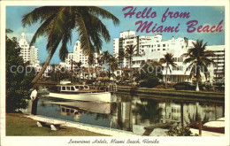 72161926 Miami_Beach Luxurious Hotels Indian Creek Boat - Autres & Non Classés