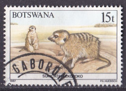 Botswana Marke Von 1987 O/used (A5-15) - Botswana (1966-...)