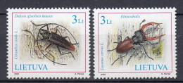 LITHUANIA 2003 Fauna Insects MNH(**) Mi 819-820 #Lt1022 - Lithuania