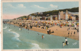 14-Trouville La Reine Des Plages  La Plage - Trouville