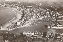 *** 64 ****   BIARRITZ  Vue Aérienne Le Port Et La Plage  --- Atelier Photographique Basque N°308 Excellent état Neuve - Biarritz