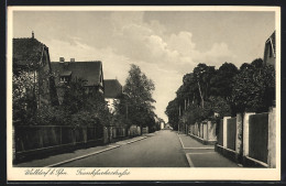 AK Walldorf, Blick In Die Frankfurterstrasse  - Sonstige & Ohne Zuordnung