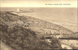 72155375 Folkestone The Beach Looking East Shepway - Andere & Zonder Classificatie