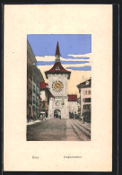 AK Bern, Blick Auf Zeitglockenturm  - Berne