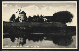 AK Gohlis, Gohliser Windmühle Vom Wasser Aus  - Andere & Zonder Classificatie