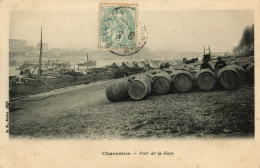 CHARENTON - Port De La Gare - Péniche à Quai - Nombreux Tonneaux - Charenton Le Pont