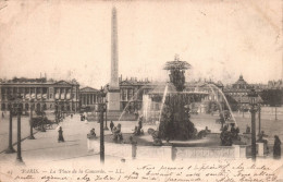 Paris La Place De La Concorde - Markten, Pleinen