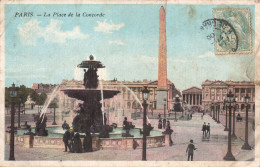 Paris La Place De La Concorde - Squares