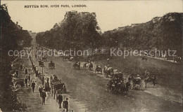 72152175 London Rotten Row Hyde Park - Sonstige & Ohne Zuordnung