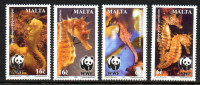 Malte Malta 1177/80 WWF , Hippocampe - Nuevos