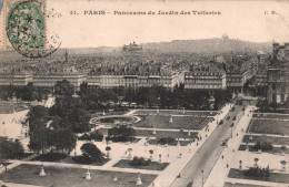 Paris Panorama Du Jardin Des Tuileries - Andere Monumenten, Gebouwen