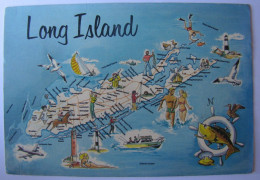 ETATS-UNIS - NEW YORK - LONG ISLAND - Map - Long Island