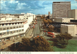 72139706 Plymouth Plymouth Royal Parade And Civic Centre  - Autres & Non Classés