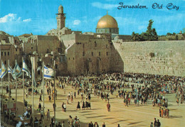 ISRAEL - Jerusalem Old City - The Western Wall - Animé - Carte Postale - Israël