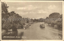 72134099 Maidenhead Riverside River Scene  - Other & Unclassified