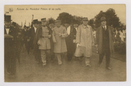 Arrivée Du Maréchal Pétain Et Sa Suite - Ed. Nels - Cimetière à Identifier (z3932) - Cimiteri Militari