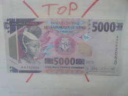 GUINEE 5000 FRANCS 2015 Neuf (B.33) - Guinée