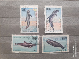 1984	Cuba	Fishes (F97) - Gebruikt