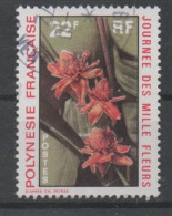 French Polynesia, Polynesie France, 1971, Michel 135, Flora, Flower - Usati