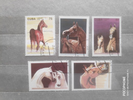 1995	Cuba	Horses (F97) - Oblitérés