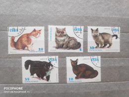 1994	Cuba	Cats (F97) - Used Stamps
