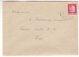 Allemagne - Ostland - Lettre De 1942 - Exp Vers Riga - Hitler - - Covers & Documents