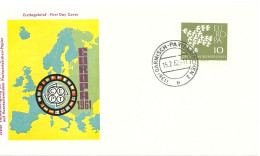 Germany 1962 Europa 1961  Mi 362 Y   FDC - Cartas & Documentos