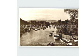 72132527 Balloch West Dunbartonshire The River Leven From Balloch Bridge And Ent - Andere & Zonder Classificatie