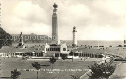 72131870 Plymouth The Hoe War Memorial Smeaton Tower Plymouth - Sonstige & Ohne Zuordnung