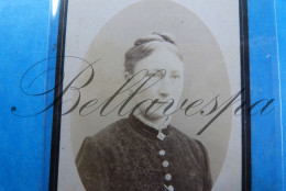 C.D.V. Carte De Visite. Atelier Portret Photo VAN WINSEN UTRECHT  Photographer - Personas Identificadas