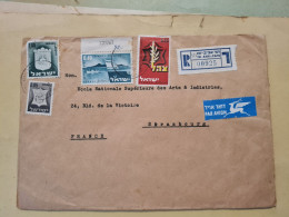 Lettre ISRAEL 1967 RECOMMANDE TELAVIV  YAFO - Covers & Documents