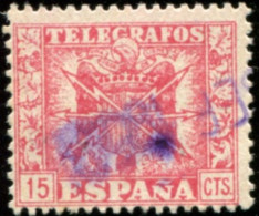 Pays : 166,7 (Espagne)          Yvert Et Tellier N° : TE   90 (o) - Telegrafi