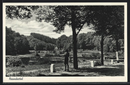 AK Mettmann, Gasthaus Neanderhöhle, Idyll Im Neandertal  - Mettmann