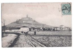 MONTVERDUN  [42] Loire - Vue Générale - Labourage - Attelage De Boeufs - Labour - Agriculture - Animée - Other & Unclassified