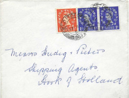 Postzegels > Europa > Groot-Brittannië > 1952-2022 Elizabeth II > Brief Met 257 En 258 Field Post Office (17483) - Brieven En Documenten