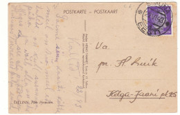 Allemagne - Ostland - Carte Postale De 1943 - Oblit Sivuma - Exp Vers Kolga Jaani - Hitler - - Lettres & Documents