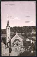 AK Langenthal, Kirche Im Ortsbild  - Langenthal