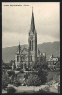 AK Zürich-Wiedikon, Blick Zur Kirche  - Andere & Zonder Classificatie