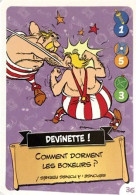 C36 - Carte Astérix Aux Jeux Olympiques Collector Cora/Match 2024 - Autres & Non Classés