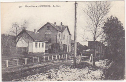 68 - Haute-Alsace - SENTHEIM - La Gare - 1918 - Otros & Sin Clasificación