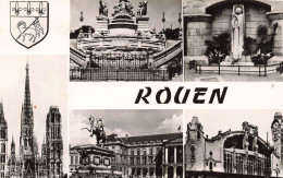 FRANCE - Rouen - Multivues - Carte Postale Ancienne - Rouen