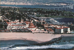 72123570 Coronado Fliegeraufnahme Hotel Del Coronado - Otros & Sin Clasificación