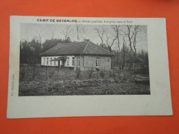 Leopoldsburg  Camp De Beverloo  -  Kamp Van Beverloo  Ancien Pavillon Vue Prise Dans Le Parc      (2scans) - Leopoldsburg (Kamp Van Beverloo)