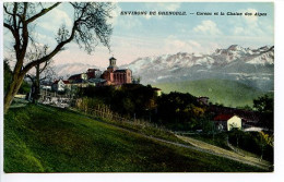 CPA 9 X 14  Isère  CORENC ET LA CHAINE DES Alpes   Environs De Grenoble - Andere & Zonder Classificatie