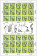 Aland Islalnds Åland Finland 2024 Europa CEPT Underwater Fauna & Flora Sheetlet With All Labels MNH - Aland