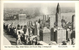 72113531 Manhattan_New_York View From RCA Building United Nations Chrylser Build - Other & Unclassified
