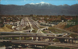 72113396 Los_Angeles_California Junction Of San Bernardino And Long Beach Freewa - Otros & Sin Clasificación