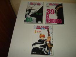 C56 (6) / Lot 3 Mangas NEUF -  Bleach N° 1  + N° 39 Et N° 40 - Manga [franse Uitgave]