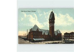 72108404 Chicago_Illinois Polk Street Depot  - Andere & Zonder Classificatie