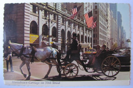 ETATS-UNIS - NEW YORK - CITY - Carriages Of 59th Street - Sonstige & Ohne Zuordnung